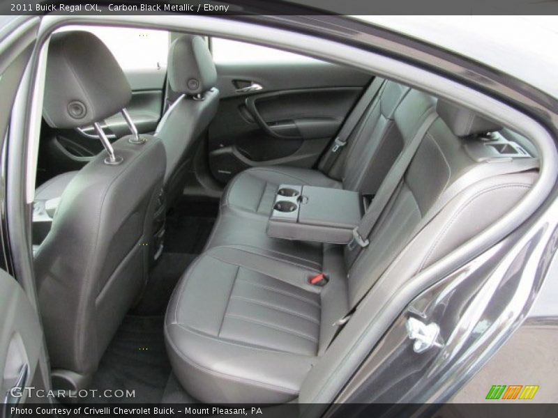 Rear Seat of 2011 Regal CXL