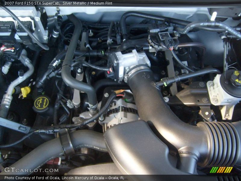 Silver Metallic / Medium Flint 2007 Ford F150 STX SuperCab