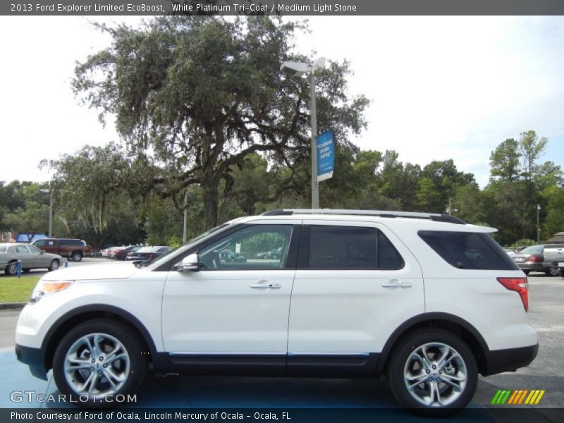  2013 Explorer Limited EcoBoost White Platinum Tri-Coat