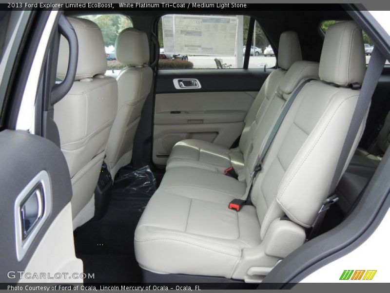  2013 Explorer Limited EcoBoost Medium Light Stone Interior