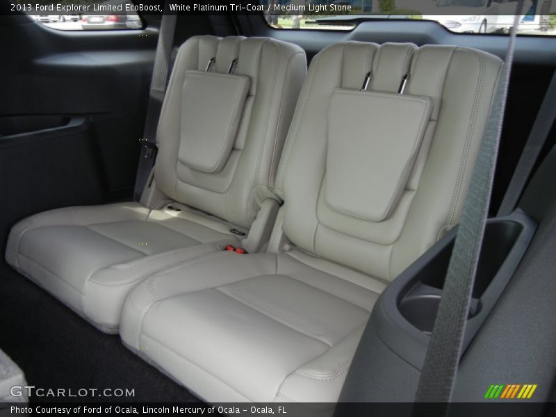 Rear Seat of 2013 Explorer Limited EcoBoost