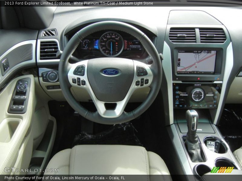Dashboard of 2013 Explorer Limited EcoBoost