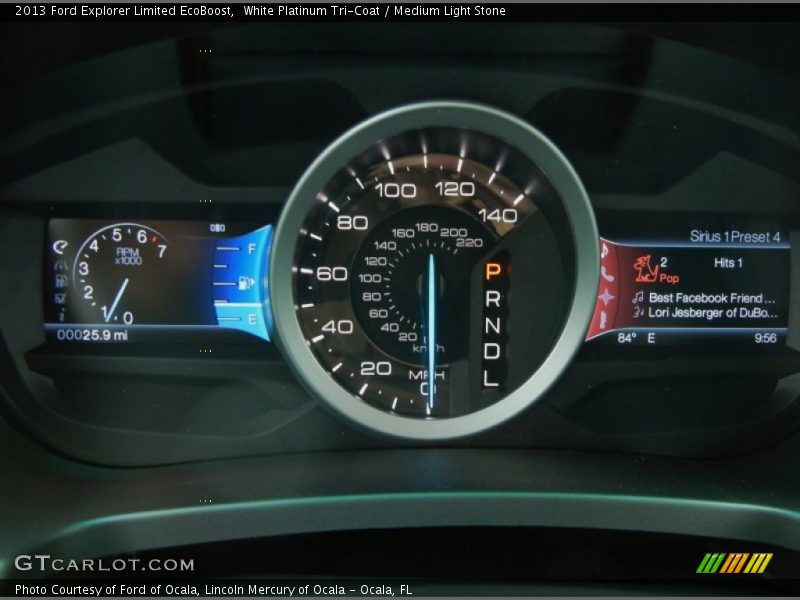  2013 Explorer Limited EcoBoost Limited EcoBoost Gauges