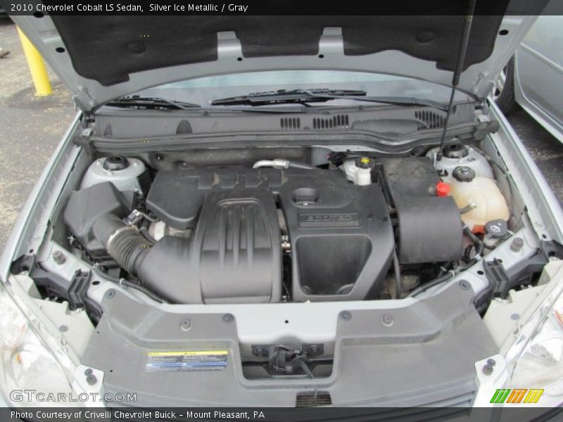 Silver Ice Metallic / Gray 2010 Chevrolet Cobalt LS Sedan