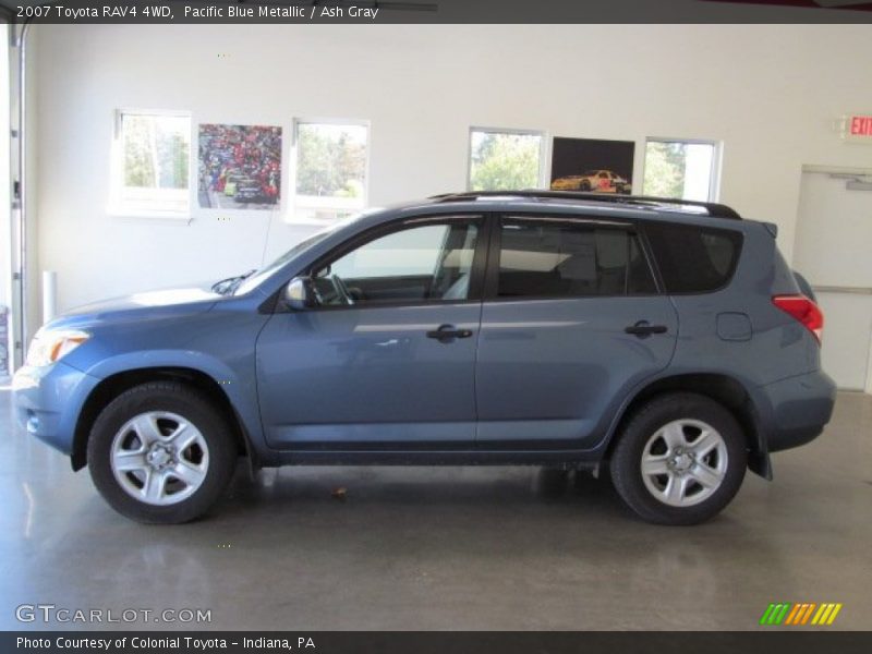 Pacific Blue Metallic / Ash Gray 2007 Toyota RAV4 4WD