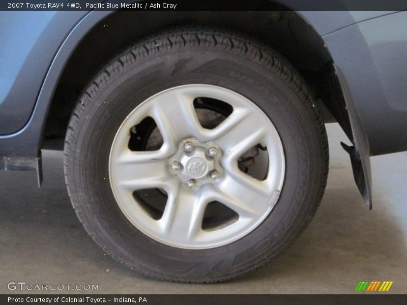Pacific Blue Metallic / Ash Gray 2007 Toyota RAV4 4WD