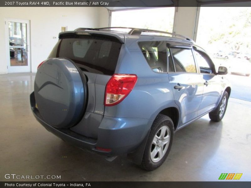 Pacific Blue Metallic / Ash Gray 2007 Toyota RAV4 4WD