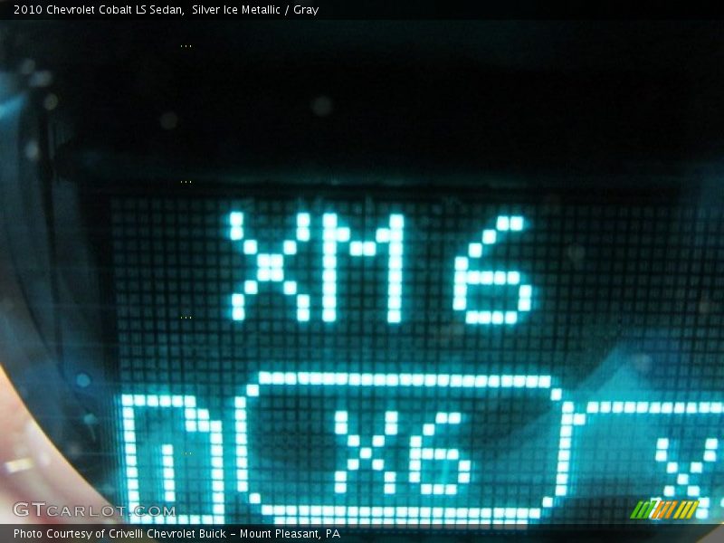 Silver Ice Metallic / Gray 2010 Chevrolet Cobalt LS Sedan