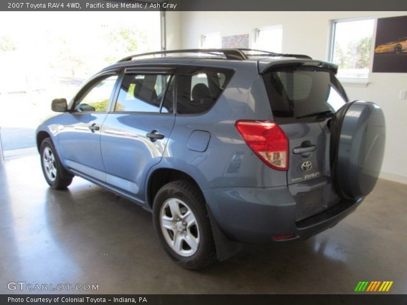 Pacific Blue Metallic / Ash Gray 2007 Toyota RAV4 4WD