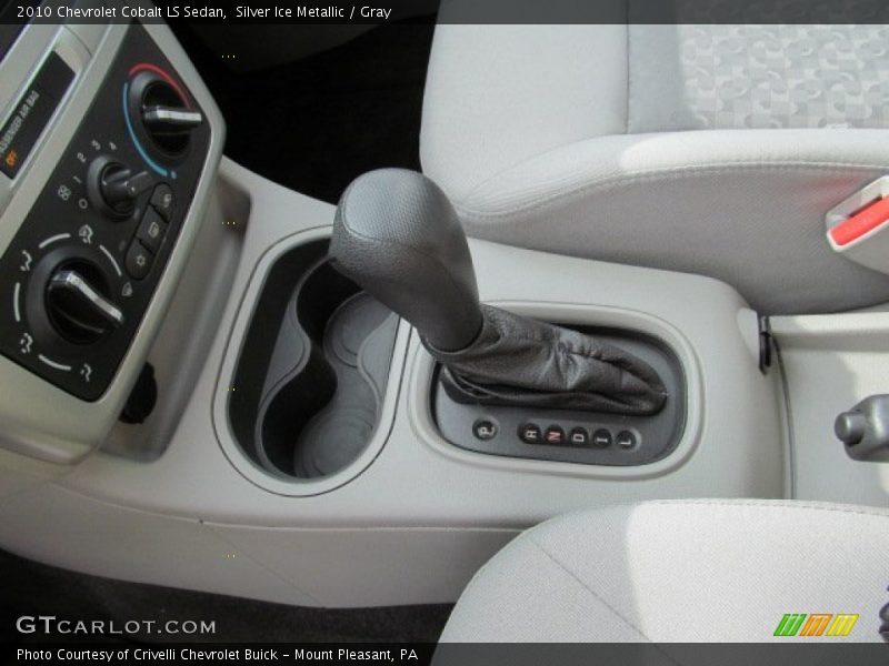 Silver Ice Metallic / Gray 2010 Chevrolet Cobalt LS Sedan