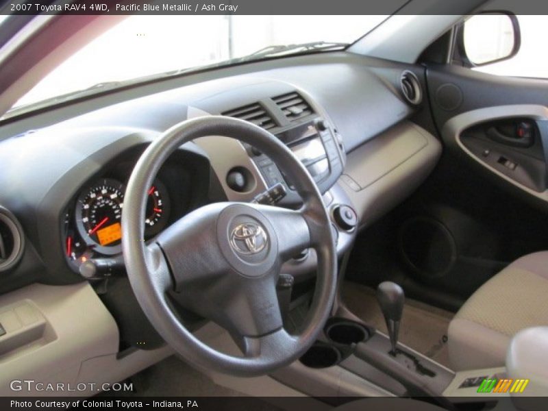 Pacific Blue Metallic / Ash Gray 2007 Toyota RAV4 4WD