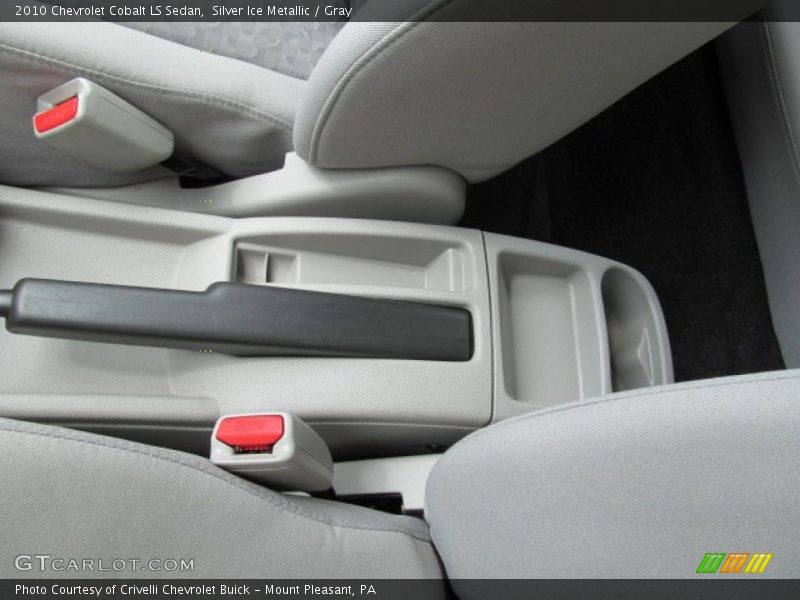 Silver Ice Metallic / Gray 2010 Chevrolet Cobalt LS Sedan