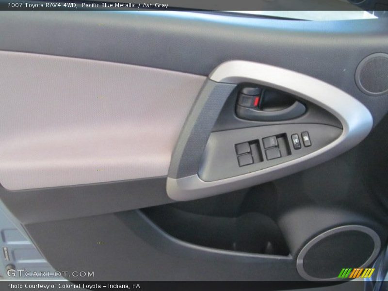 Pacific Blue Metallic / Ash Gray 2007 Toyota RAV4 4WD