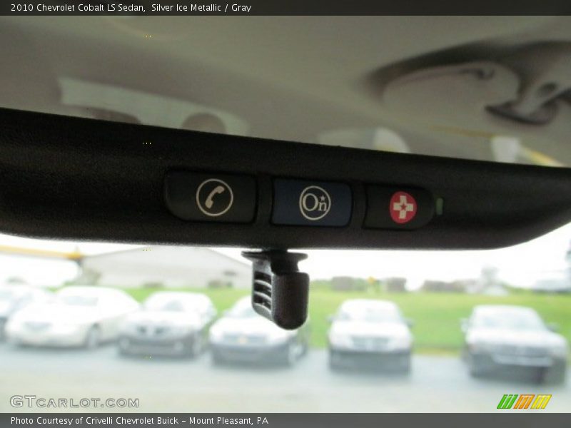 Silver Ice Metallic / Gray 2010 Chevrolet Cobalt LS Sedan