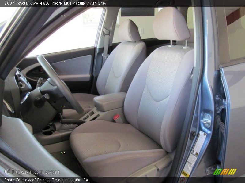 Pacific Blue Metallic / Ash Gray 2007 Toyota RAV4 4WD