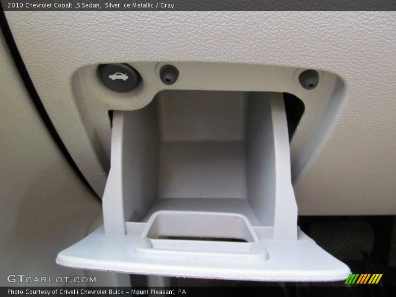 Silver Ice Metallic / Gray 2010 Chevrolet Cobalt LS Sedan
