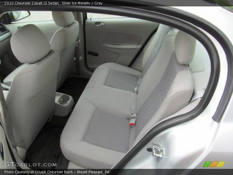 Silver Ice Metallic / Gray 2010 Chevrolet Cobalt LS Sedan