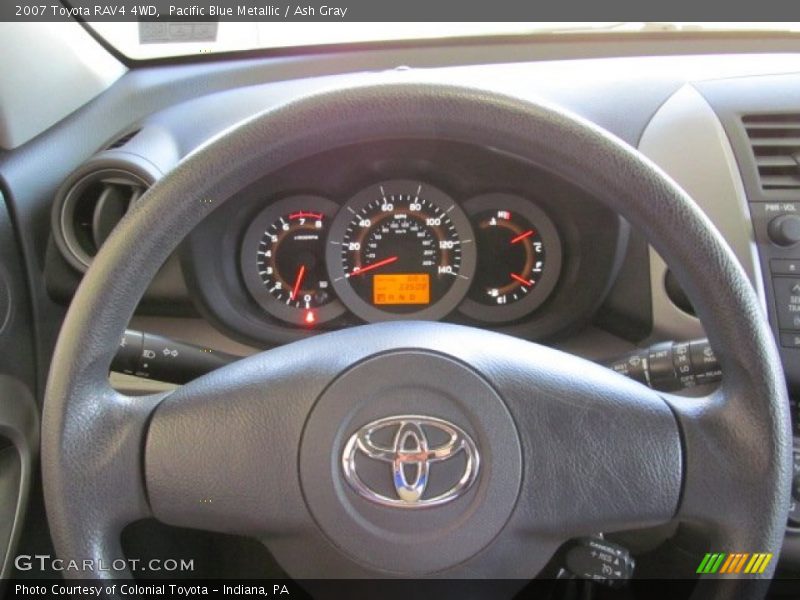 Pacific Blue Metallic / Ash Gray 2007 Toyota RAV4 4WD