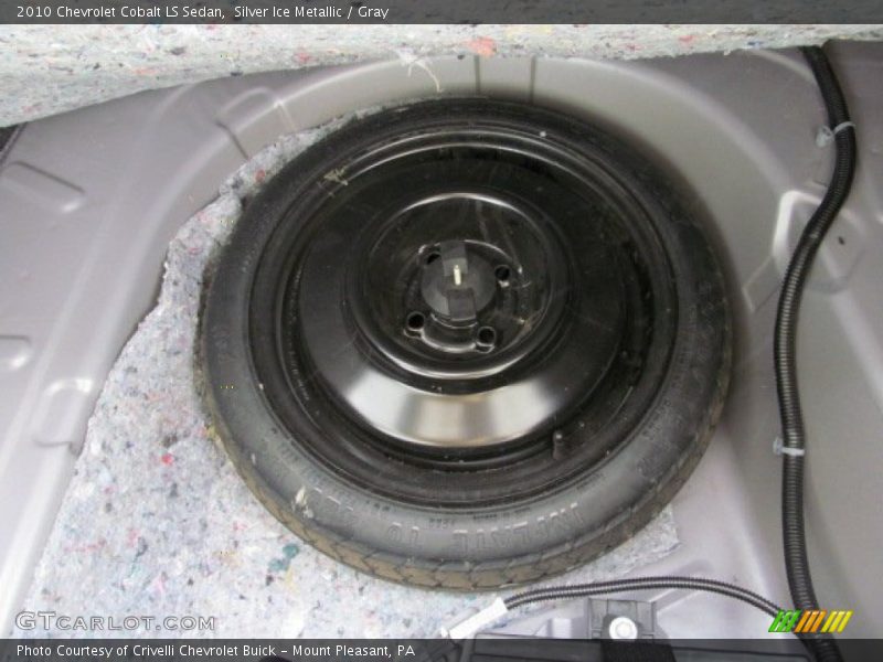 Silver Ice Metallic / Gray 2010 Chevrolet Cobalt LS Sedan