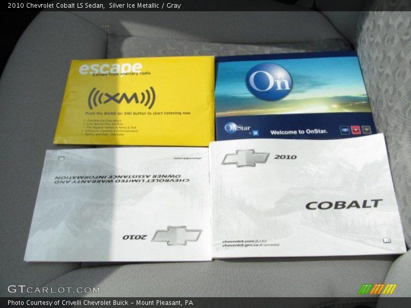 Silver Ice Metallic / Gray 2010 Chevrolet Cobalt LS Sedan