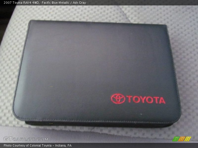 Pacific Blue Metallic / Ash Gray 2007 Toyota RAV4 4WD