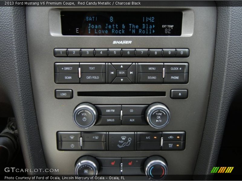 Red Candy Metallic / Charcoal Black 2013 Ford Mustang V6 Premium Coupe