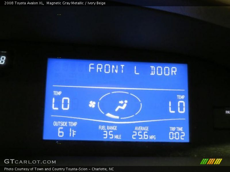 Magnetic Gray Metallic / Ivory Beige 2008 Toyota Avalon XL