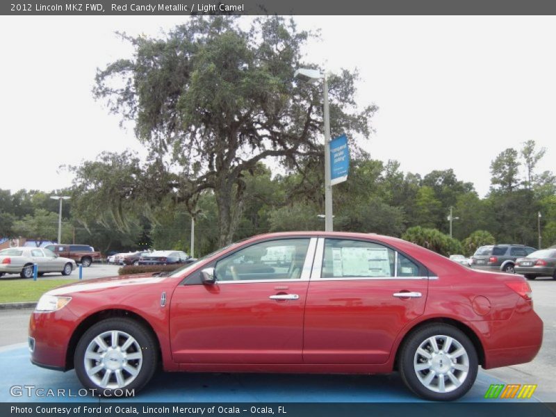  2012 MKZ FWD Red Candy Metallic