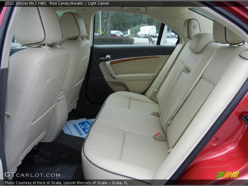 Red Candy Metallic / Light Camel 2012 Lincoln MKZ FWD