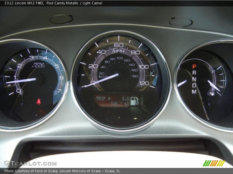  2012 MKZ FWD FWD Gauges