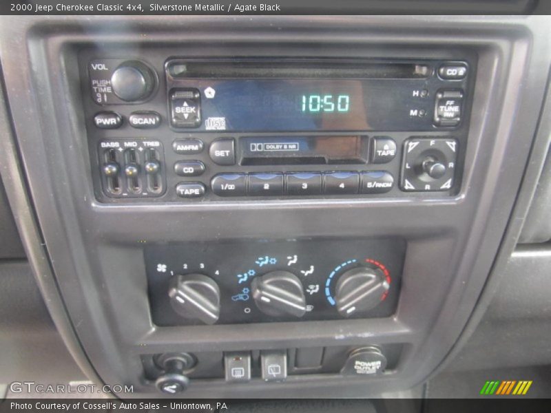 Controls of 2000 Cherokee Classic 4x4