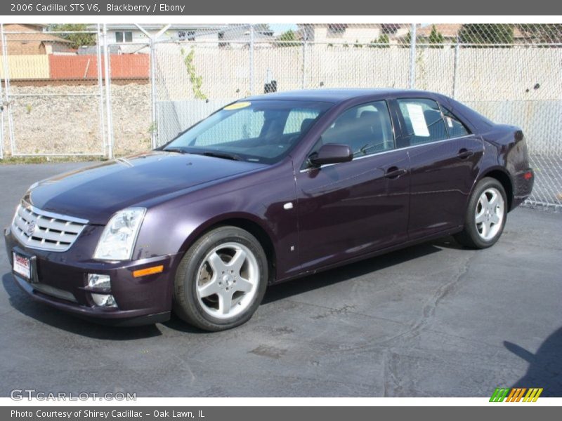 Blackberry / Ebony 2006 Cadillac STS V6