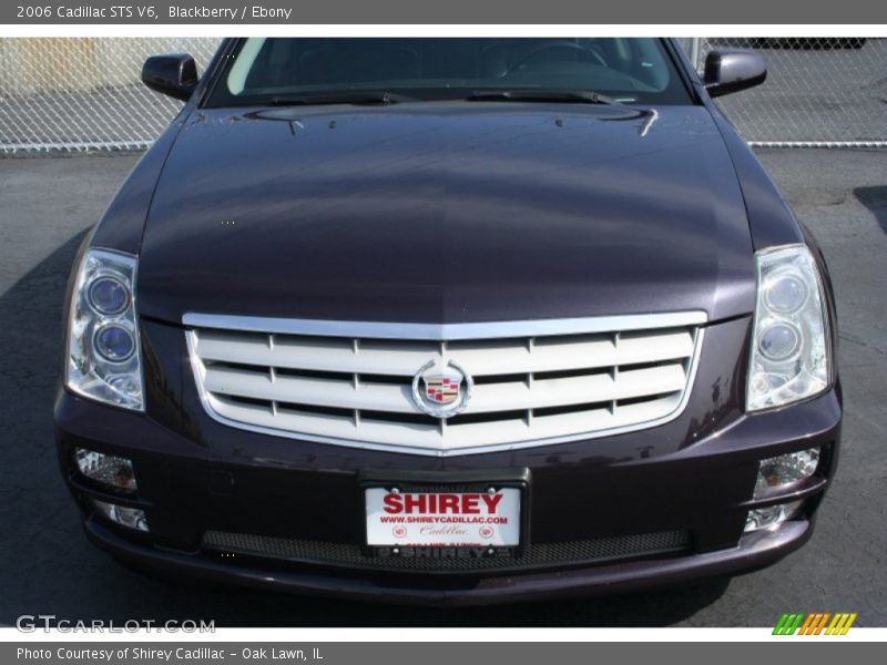 Blackberry / Ebony 2006 Cadillac STS V6