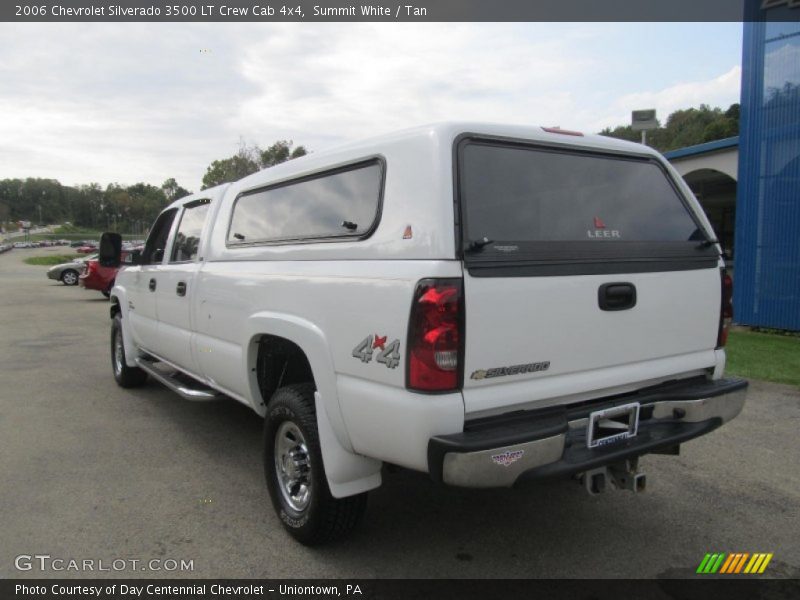 Summit White / Tan 2006 Chevrolet Silverado 3500 LT Crew Cab 4x4
