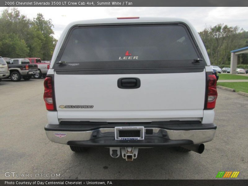 Summit White / Tan 2006 Chevrolet Silverado 3500 LT Crew Cab 4x4