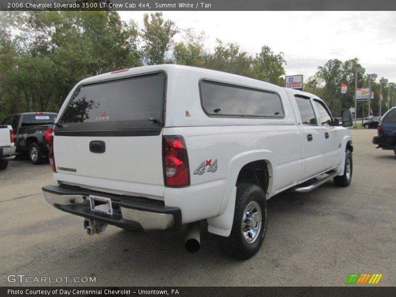 Summit White / Tan 2006 Chevrolet Silverado 3500 LT Crew Cab 4x4