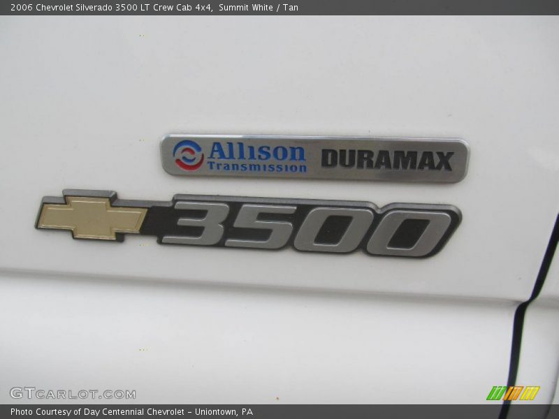 Summit White / Tan 2006 Chevrolet Silverado 3500 LT Crew Cab 4x4