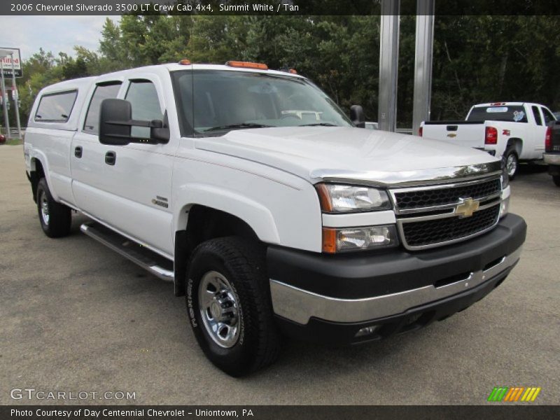 Front 3/4 View of 2006 Silverado 3500 LT Crew Cab 4x4