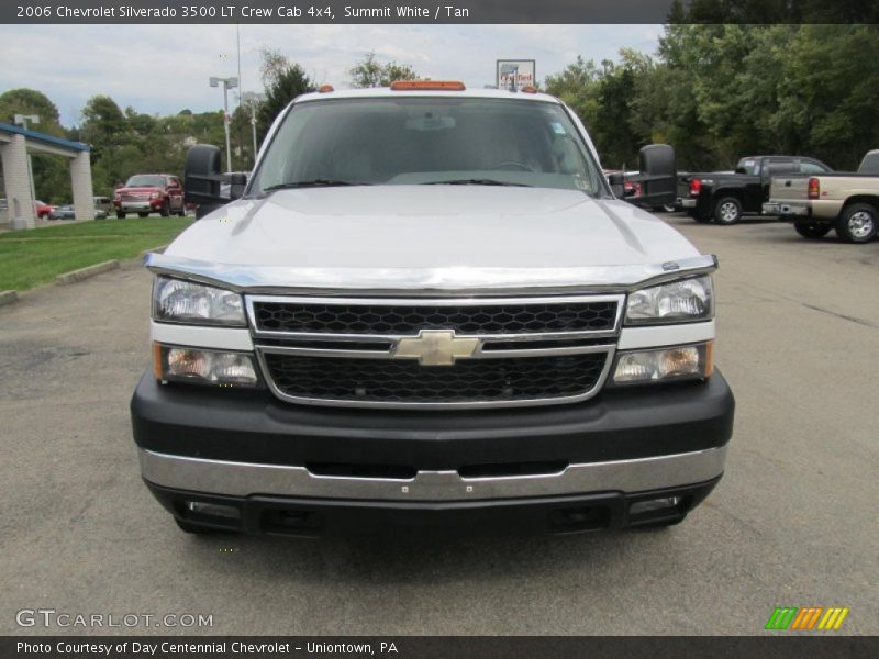 Summit White / Tan 2006 Chevrolet Silverado 3500 LT Crew Cab 4x4
