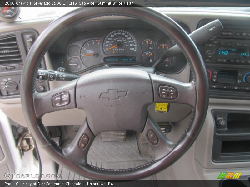 Summit White / Tan 2006 Chevrolet Silverado 3500 LT Crew Cab 4x4