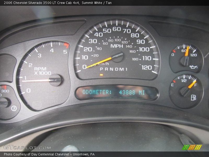 Summit White / Tan 2006 Chevrolet Silverado 3500 LT Crew Cab 4x4