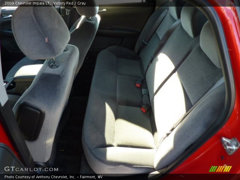 Victory Red / Gray 2009 Chevrolet Impala LT