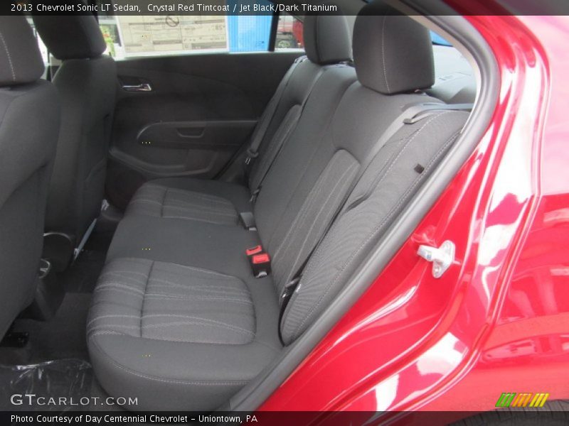 Rear Seat of 2013 Sonic LT Sedan