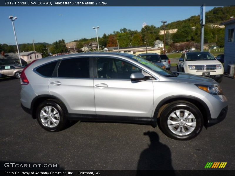  2012 CR-V EX 4WD Alabaster Silver Metallic