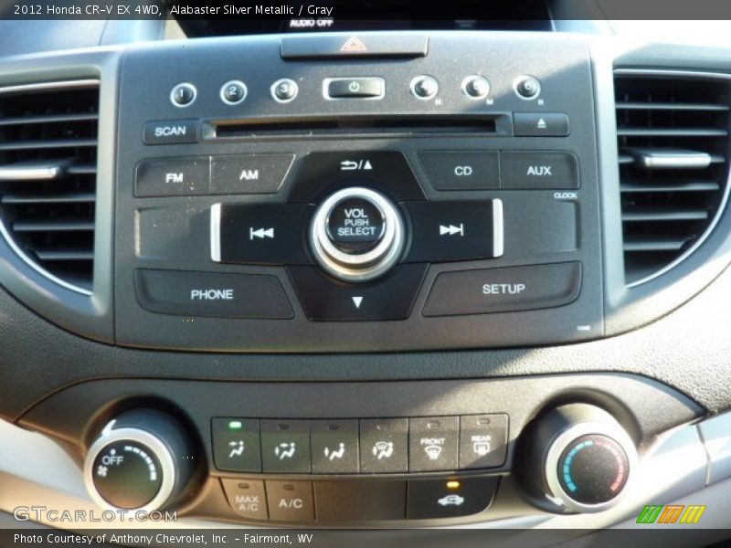Controls of 2012 CR-V EX 4WD