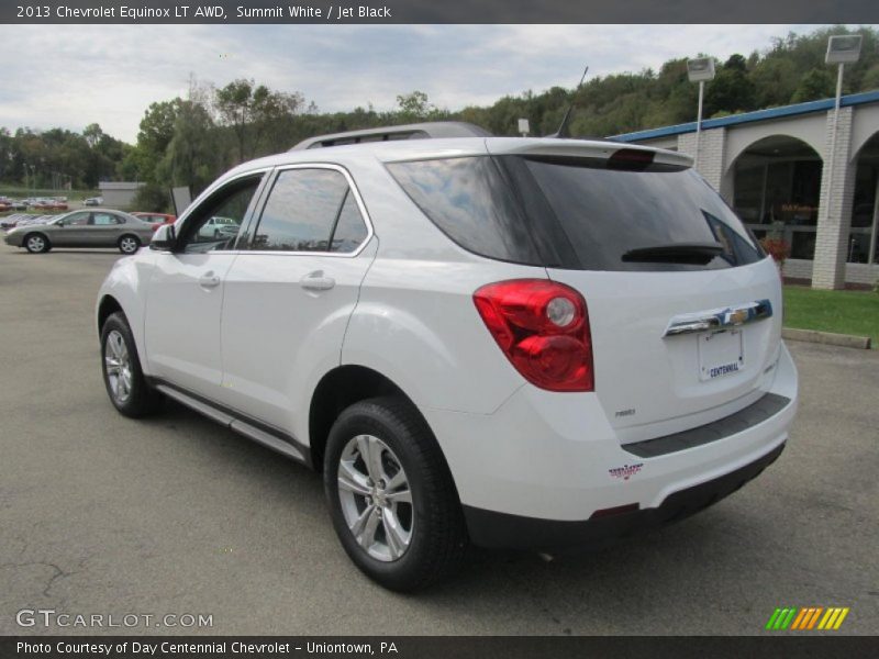 Summit White / Jet Black 2013 Chevrolet Equinox LT AWD