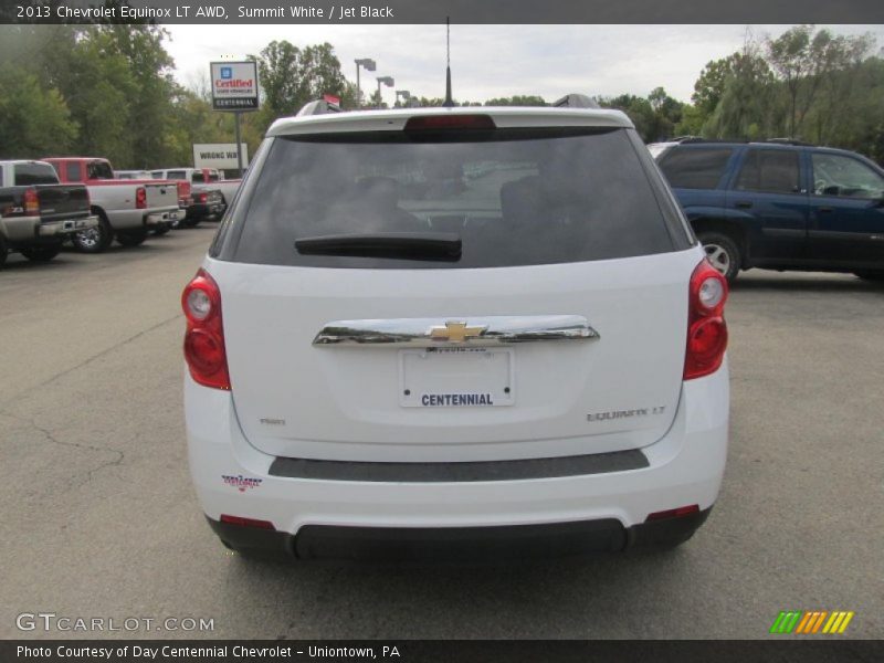Summit White / Jet Black 2013 Chevrolet Equinox LT AWD