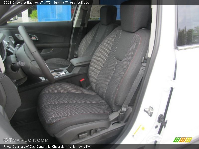 Summit White / Jet Black 2013 Chevrolet Equinox LT AWD