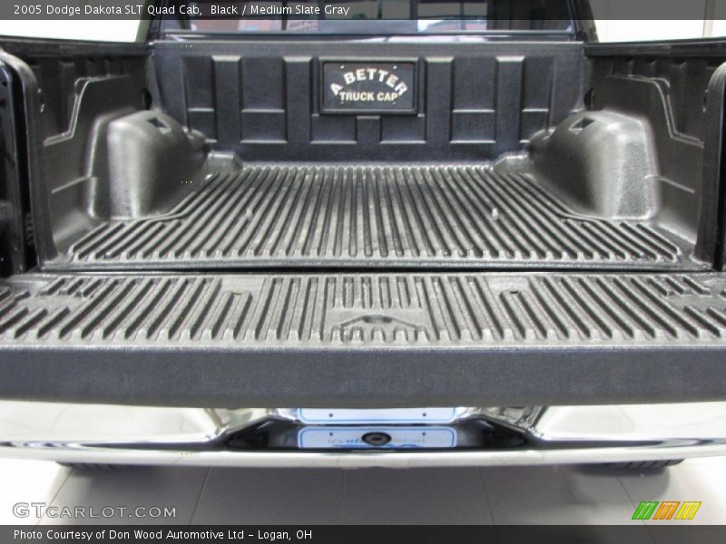 Black / Medium Slate Gray 2005 Dodge Dakota SLT Quad Cab