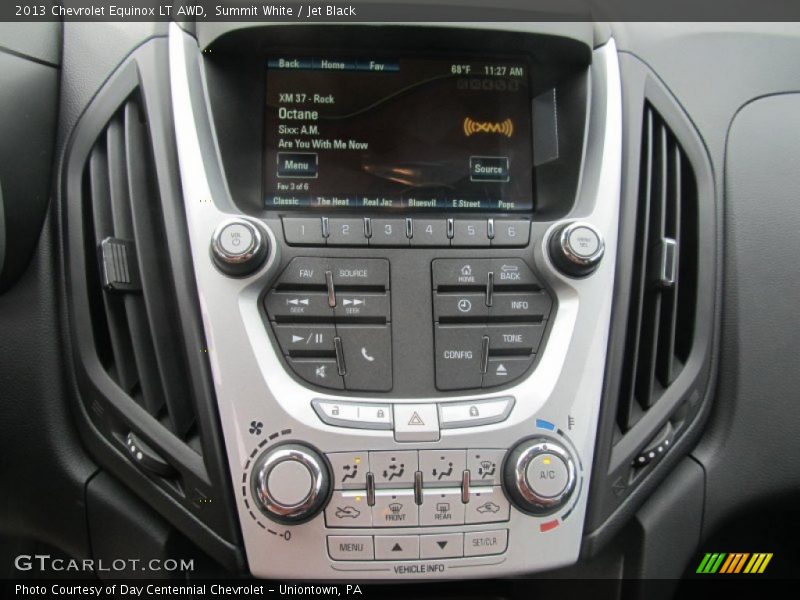 Summit White / Jet Black 2013 Chevrolet Equinox LT AWD